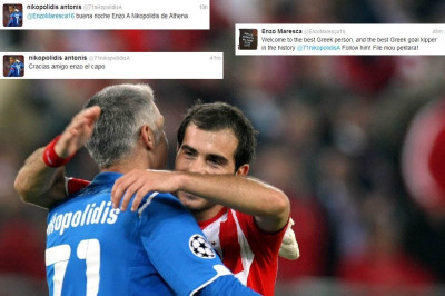 Τα είπαν στο twitter Νικοπολίδης, Μαρέσκα