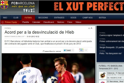 «Διαζύγιο» Χλεμπ με Μπαρτσελόνα