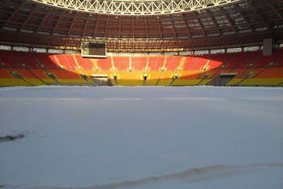 Λευκό τοπίο στο «Λουζνίκι»
