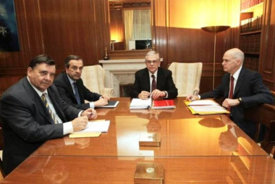 Ολονύχτιες διαπραγματεύσεις με την τρόικα!