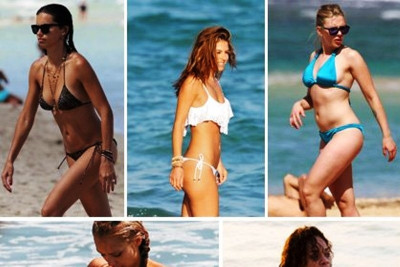 Οι celebrity με μπικίνι (photos)