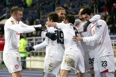 Ευρωπαίος Ολυμπιακός και με τη... βούλα (photos+videos)