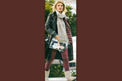 Στο πλευρό του γιού της, Γιάννη, η Φαίη Σκορδά