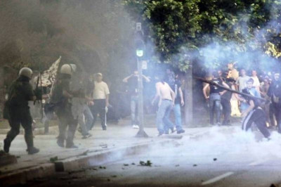 Ένταση στη Θεσσαλονίκη