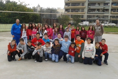 «Παίζω βόλεϊ» σε σχολείο της Πάτρας