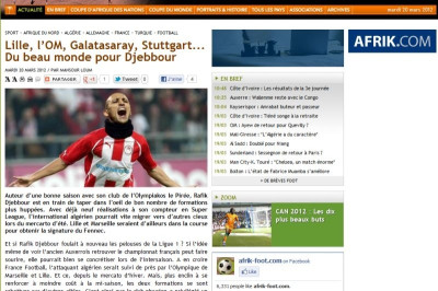 «Λιλ, Μαρσέιγ, Γαλατασαράι, Στουτγκάρδη για Τζεμπούρ»