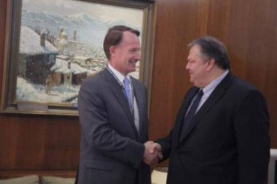Συνάντηση Βενιζέλου με τον πρέσβη των ΗΠΑ