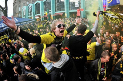 Γλέντησαν ως το πρωί στο Ντόρτμουντ