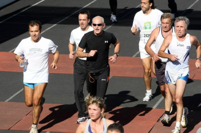 Εκλογές 2012: Ο Γιώργος Παπανδρέου στα σπορ (photos+video)