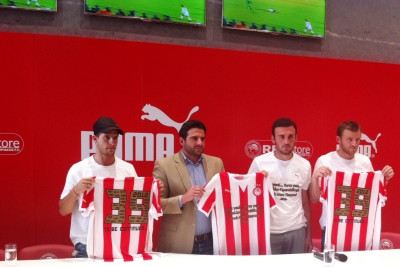 «Θα είμαστε και του χρόνου εδώ με το 4ο αστέρι στην φανέλα του Ολυμπιακού!» (videos+photos)