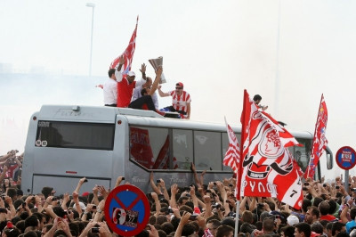 Σείστηκε το «Ελ. Βενιζέλος» για τους Πρωταθλητές Ευρώπης (photos+videos)