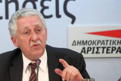 Φ. Κουβέλης: Ήττα της πολιτικής η κυβέρνηση προσωπικοτήτων