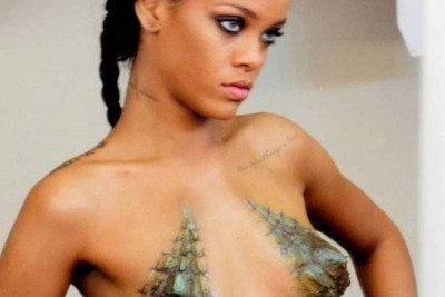 Μια Rihanna... ζωγραφιά! (photos)