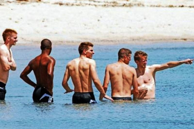 Euro 2012: Τα… μπάνια των Γερμανών