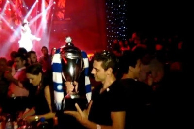 Σε μεγάλα κέφια ο Κράβαρικ (video)