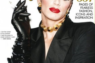 Ποιος διάσημος ηθοποιός του Hollywood πόζαρε σε περιοδικό ντυμένος γυναίκα;