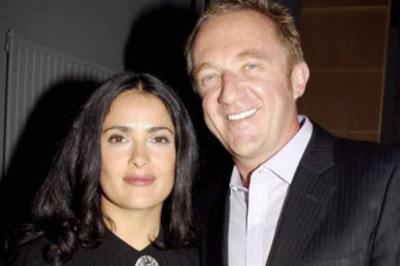 Η Salma Hayek στη Σύμη