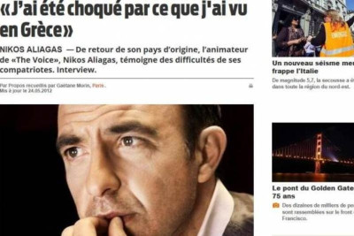 Νίκος Αλιάγας: «Με σόκαρε αυτό που είδα στην Ελλάδα. Οι άνθρωποι έχουν ταπεινωθεί»