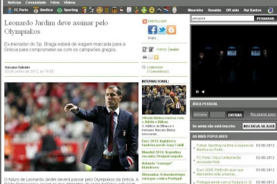 «Βροχή» δημοσιευμάτων για Ζαρντίμ και Ολυμπιακό