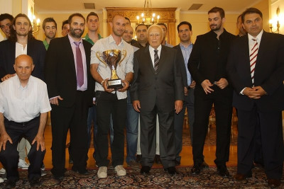 Στον Πρόεδρο της Δημοκρατίας ο Διομήδης (photos)