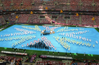 Euro 2012: Φαντασμαγορική τελετή έναρξης (photos)