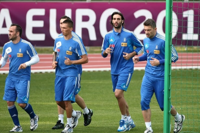 Προπόνηση σε χαλαρούς ρυθμούς για τους διεθνείς... (photos+videos)