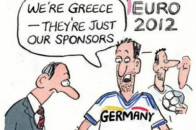 Guardian: Με χορηγό τη Γερμανία η Ελλάδα στο Euro 2012