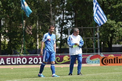 Euro 2012: Αποχώρησε ο Φωτάκης από την προπόνηση (photos+videos)