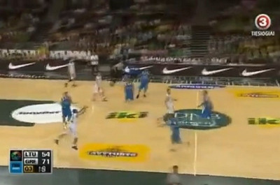 Το ασύλληπτο τρίποντο του Ντελινινκάιτις στο Λιθουανία-Ελλάδα (video)