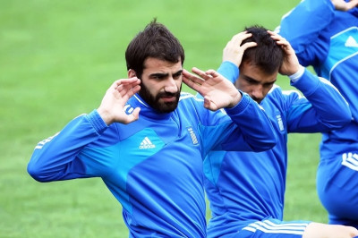 Δοκίμασε Μάκο ο Σάντος στα χαφ (photos+videos)