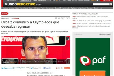 «Σε επικοινωνία ο Ολυμπιακός με τον Ορμπάιθ»