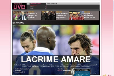 Euro 2012: Ιταλικά εγκώμια για τους Ισπανούς (photos)