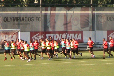 Ολυμπιακός: Η πρώτη του... Ζαρντίμ (photos+video)