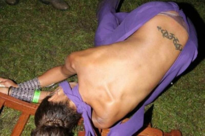 Διάσημη μέθυσε, παραπάτησε και κυλίστηκε στις λάσπες (photos)