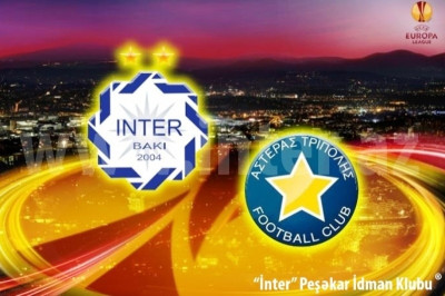 Από τη webtv της Ίντερ Μπακού το ματς με τον Αστέρα