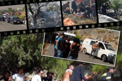 Πολύνεκρο τροχαίο με λεωφορείο των ΚΤΕΛ στη Χίο (photos)