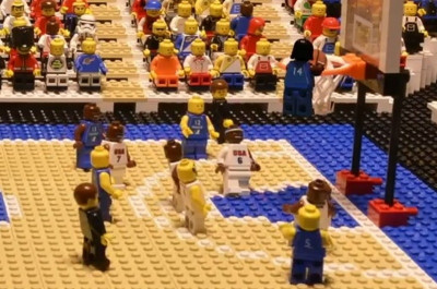 Η νίκη της Dream Team επί της Γαλλίας σε… Lego (video)