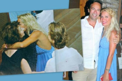 Η Μενεγάκη στην έκθεση φωτογραφίας της μητέρας του Ματέο!