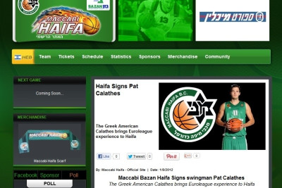 Στη Μακάμπι Χάιφα ο Πατ Καλάθης!