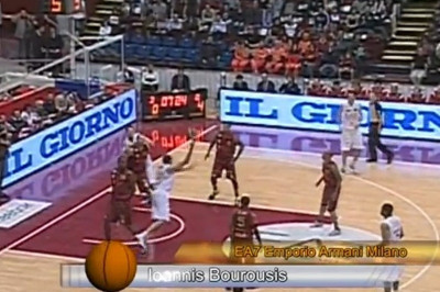 Ο Μπουρούσης στα πιο «τρελά» καλάθια της Σέρι Α (video)