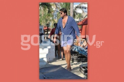 Ο Ντέγιαν Μποντιρόγκα στην Μύκονο (photos)