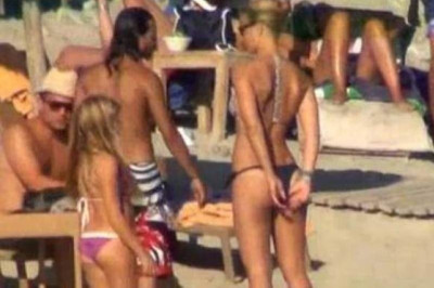 Οι διακοπές της Μπαρ Ραφαέλι στην Μύκονο