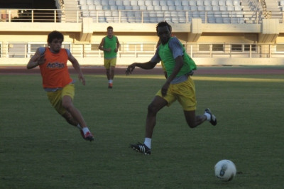 Πρώτη προπόνηση του Γκαντιάγκα με τον Εργοτέλη