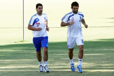 Καραγκούνης: Προπονήθηκε με το εθνόσημο...