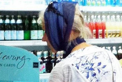 Γνωστή ηθοποιός μεταμφιεσμένη... μετά το λίφτινγκ