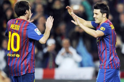 Τα... γαλλικά του Μέσι στον Βίγια (video)!