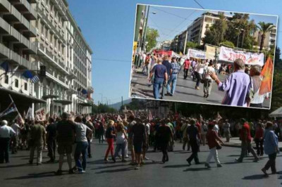 Πανελλαδική απεργία: Λεπτό προς λεπτό οι κινητοποιήσεις