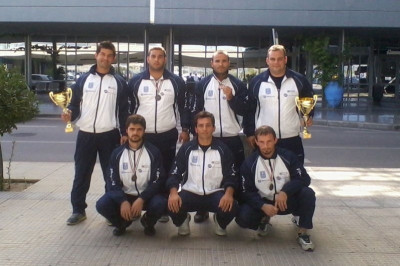 Θριαμβευτική επιστροφή των αθλητών του Beach Wrestling από τη Βουδαπέστη