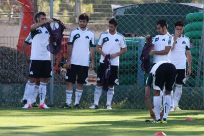 Παναθηναϊκός: Προπόνηση με Νέους