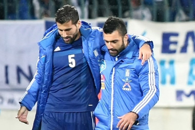 Εθνική Ελλάδας: Θλάση στο ντεμπούτο του ο Σιόβας!